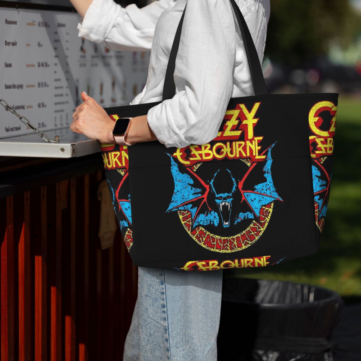 Yoga Fitness Tote - Bolsa de playa Ozzy Osbourne Rock