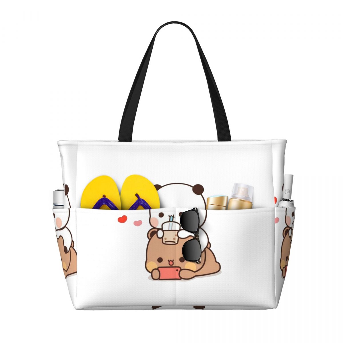 Yoga Fitness Tote - Bolso de mano de playa con