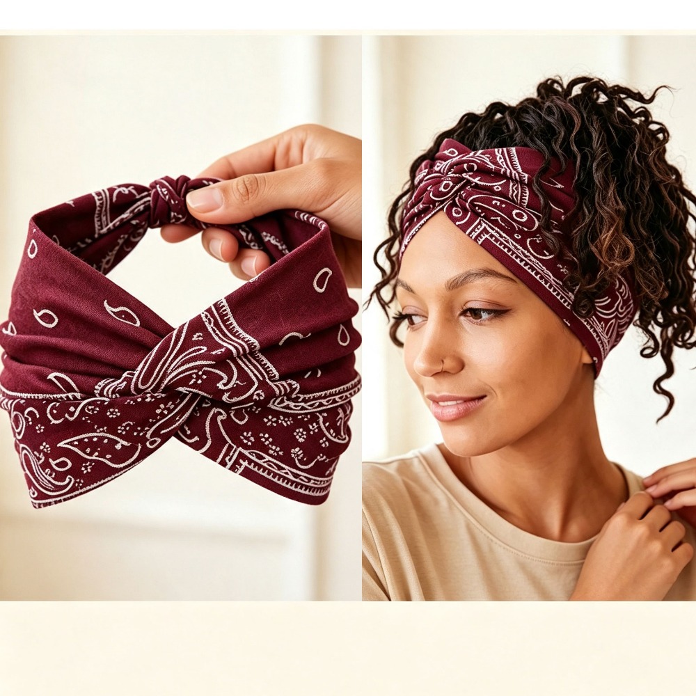 Yoga Daily Fitness - Diadema elástica ancha para mujer, banda