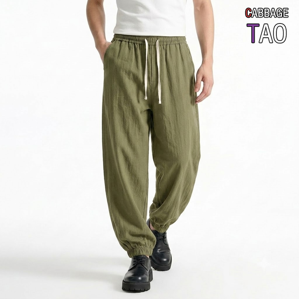 Yoga Daily Fitness - Pantalones Casuales Holgados con Cordón para