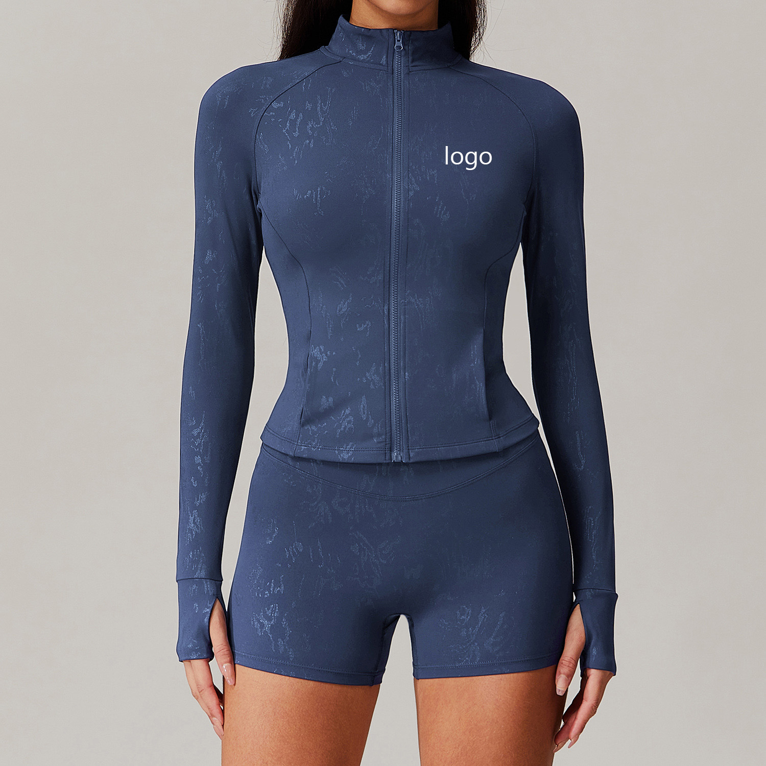 Yoga Fitness Com - Chaqueta de mujer con cremallera para