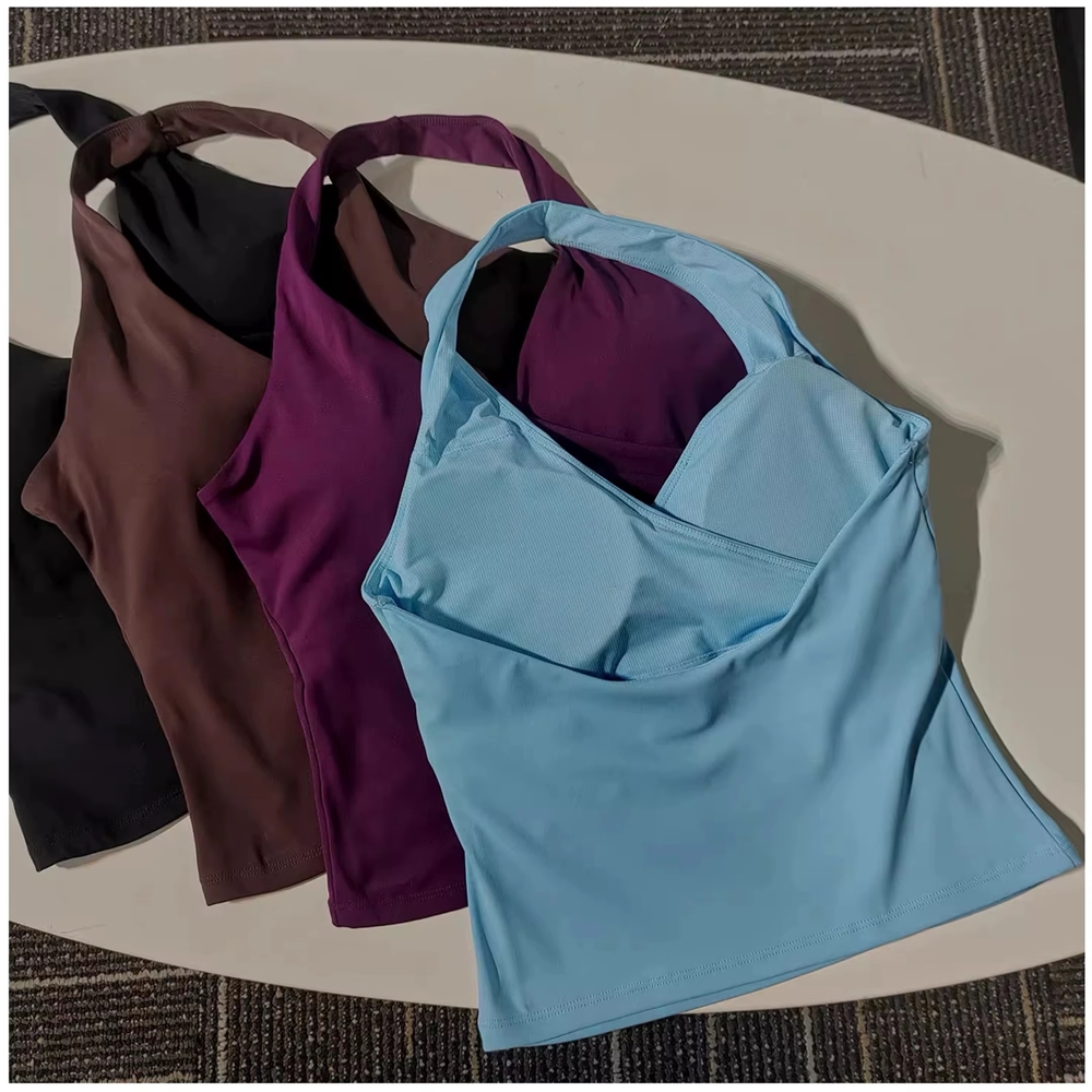 Yoga Và Fitness - Top Deportivo con Cuello en V