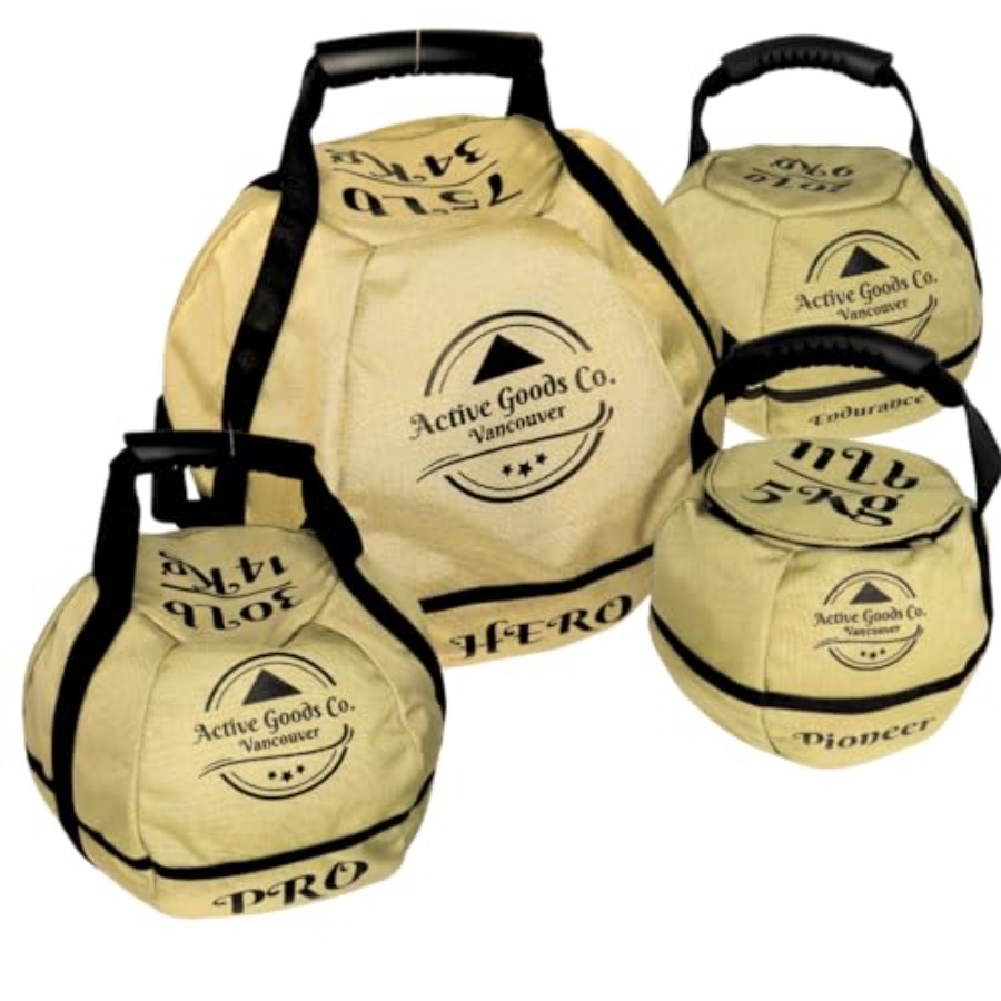 Kettlebell - Bolsa de arena tipo kettlebell para