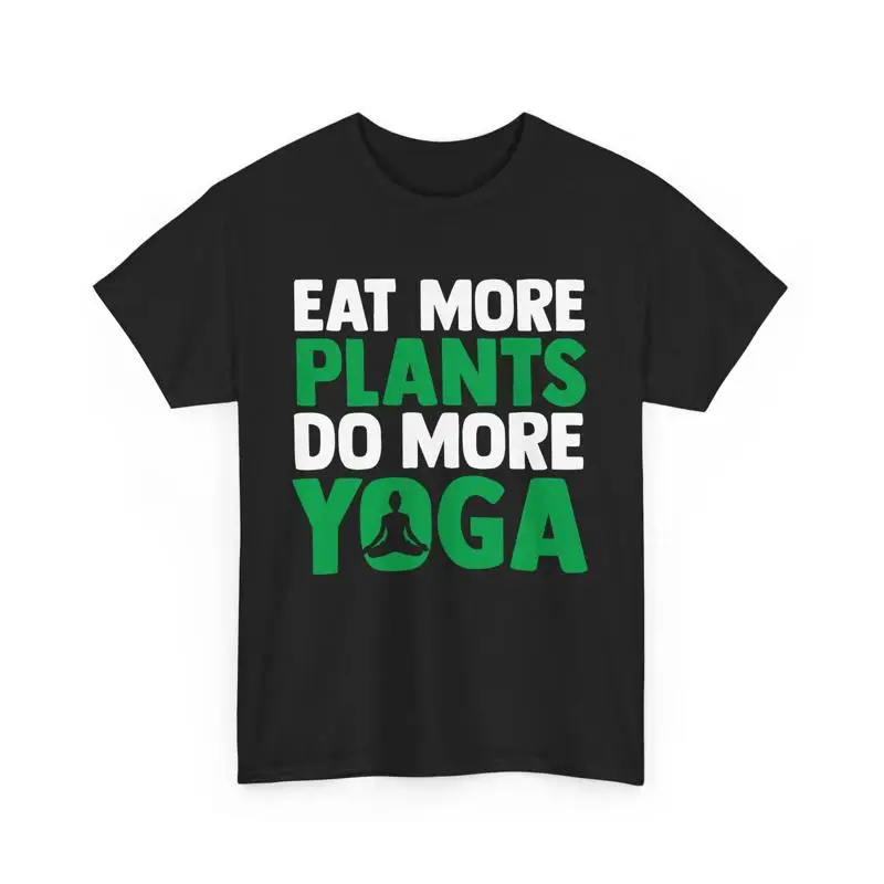 Yoga Fitness Com - Camiseta vegetariana vegana para fitness, entrenamiento,