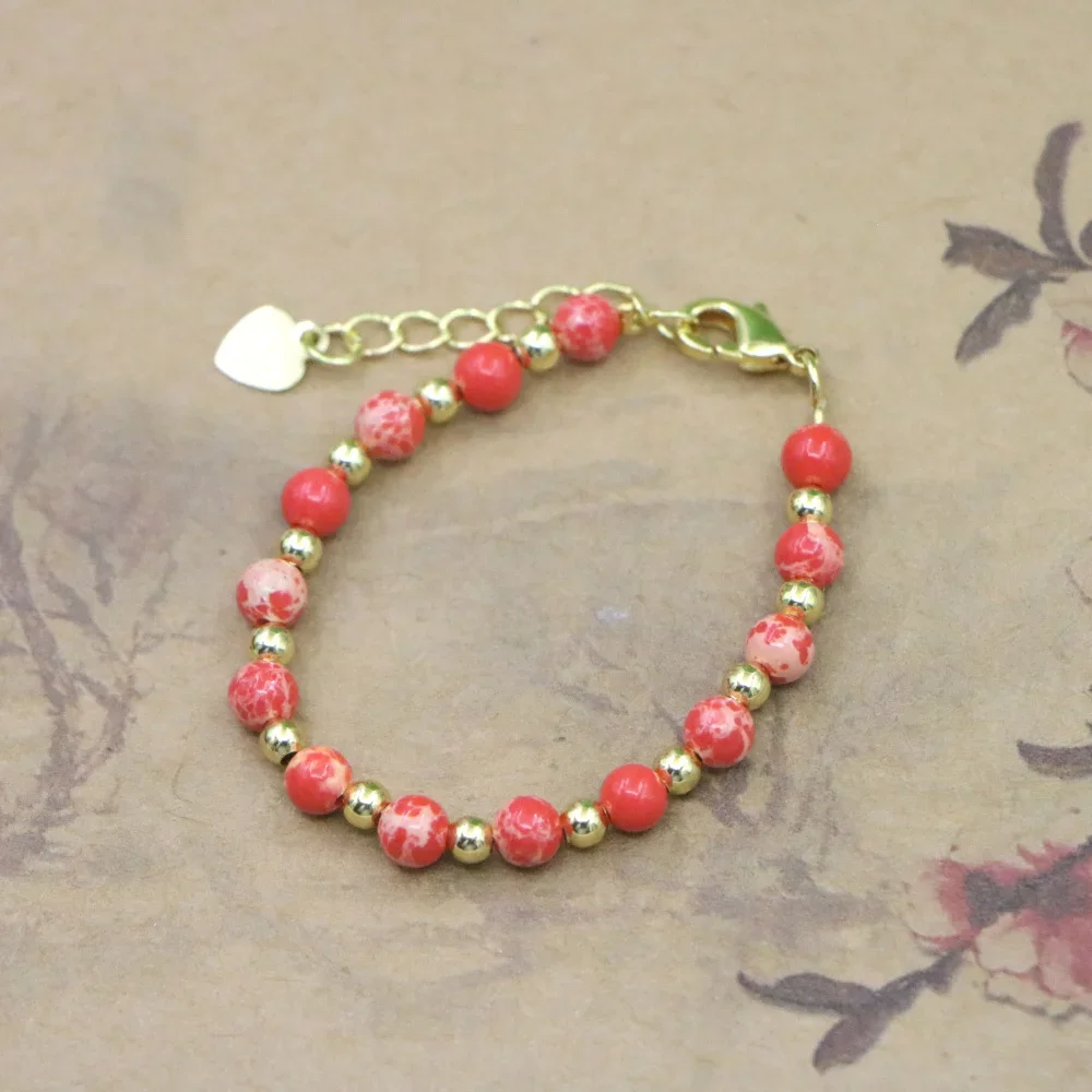 Yoga Fitness Tracker - Pulsera de cuentas de piedra Natural