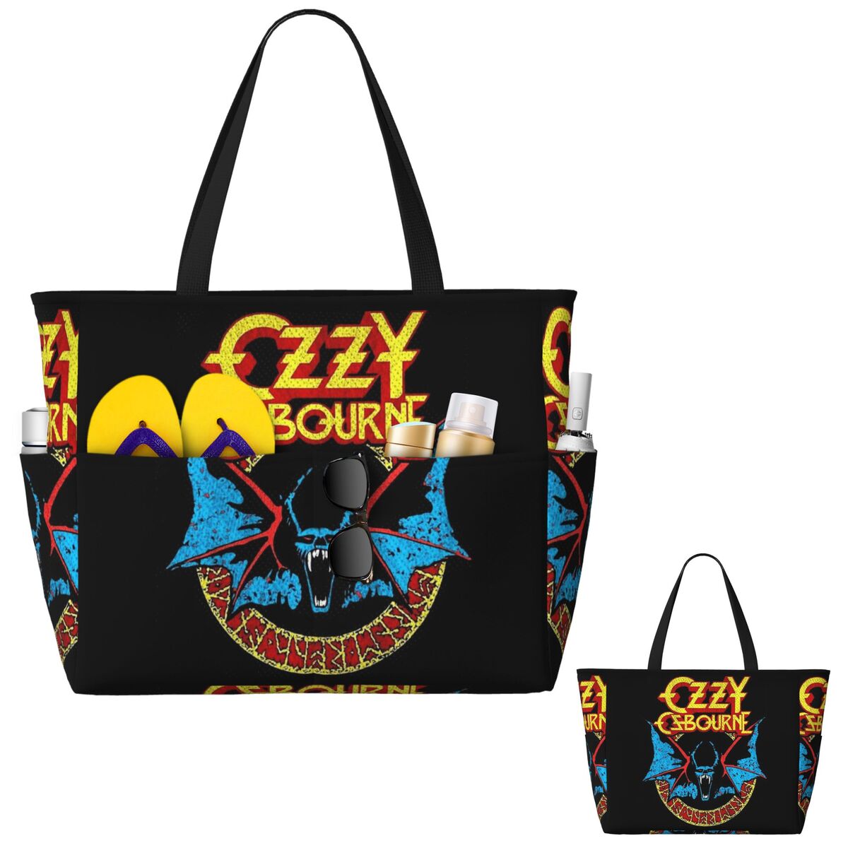 Bolsa de playa Ozzy Osbourne R - Yoga Fitness Tote reseña y precio