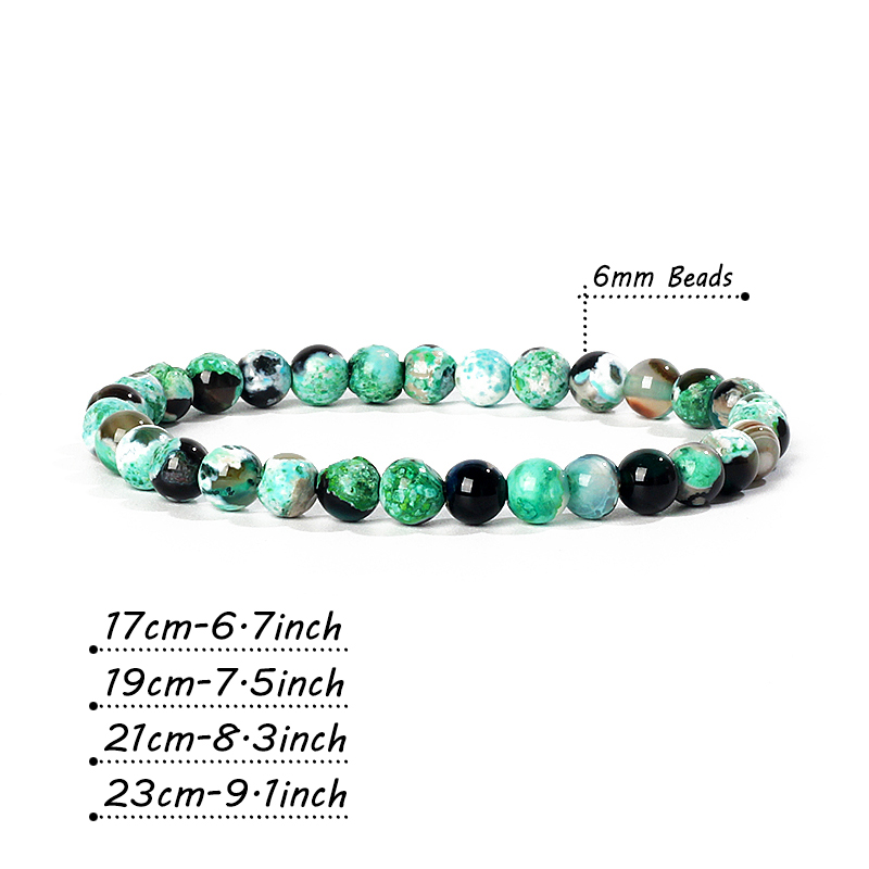 Pulsera de ágatas de piedra Na - Yoga Fitness Tracker reseña y precio