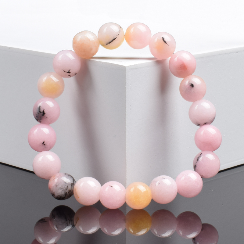 Pulsera de cuentas de ópalo ro - Yoga Fitness Tracker reseña y precio