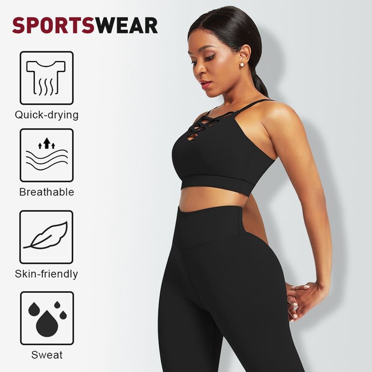 Conjunto Deportivo de Yoga par - Yoga Fitness Usa reseña y precio