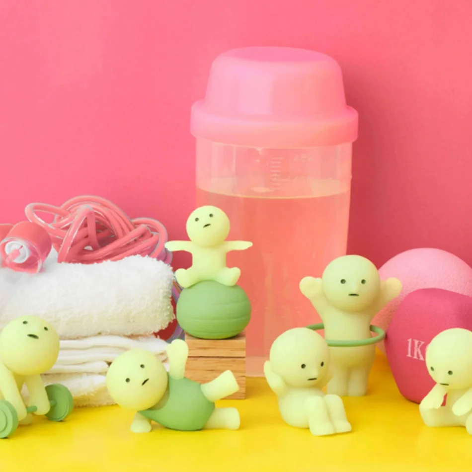 Figuras Miniatura que Brillan  - Yoga Fitness First reseña y precio