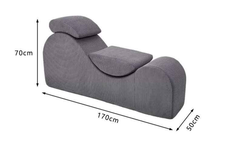 Sofá cama reclinable personali - Yoga Fitness Com reseña y precio