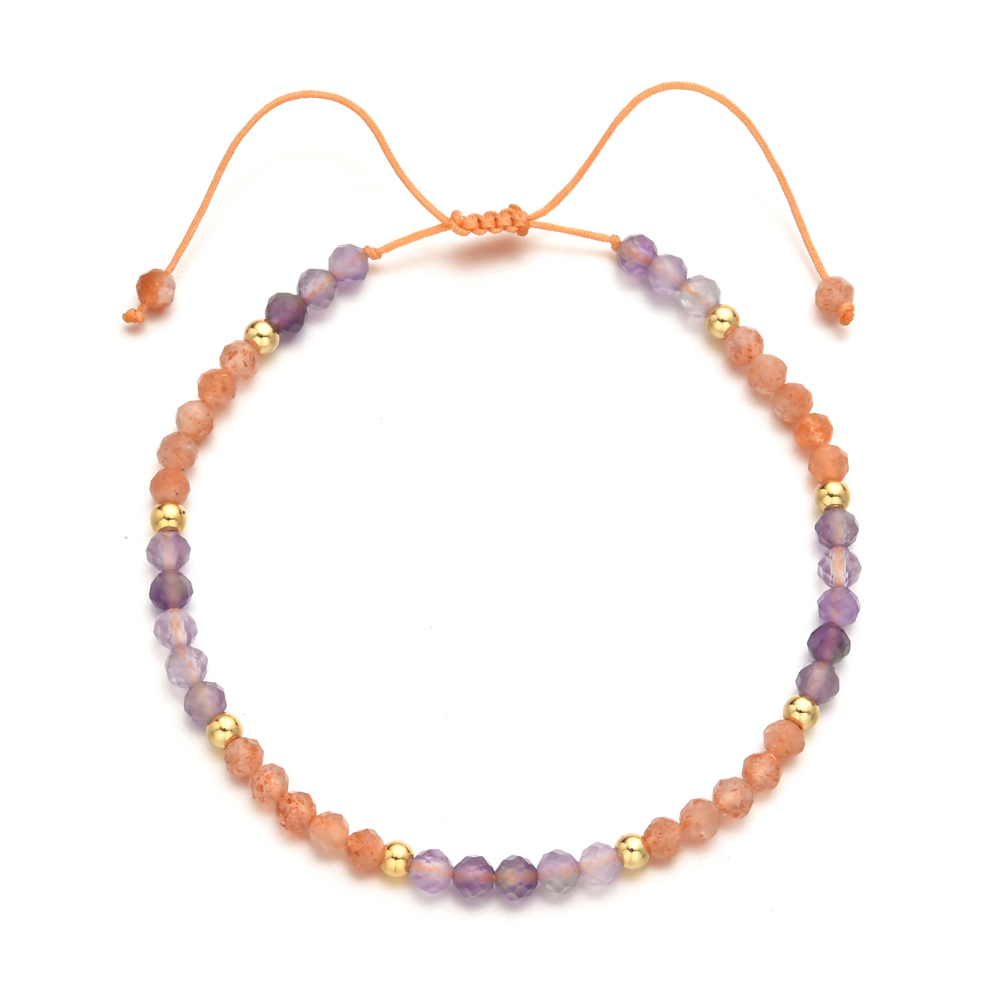 Pulsera trenzada de cuentas de - Yoga Fitness Tracker reseña y precio