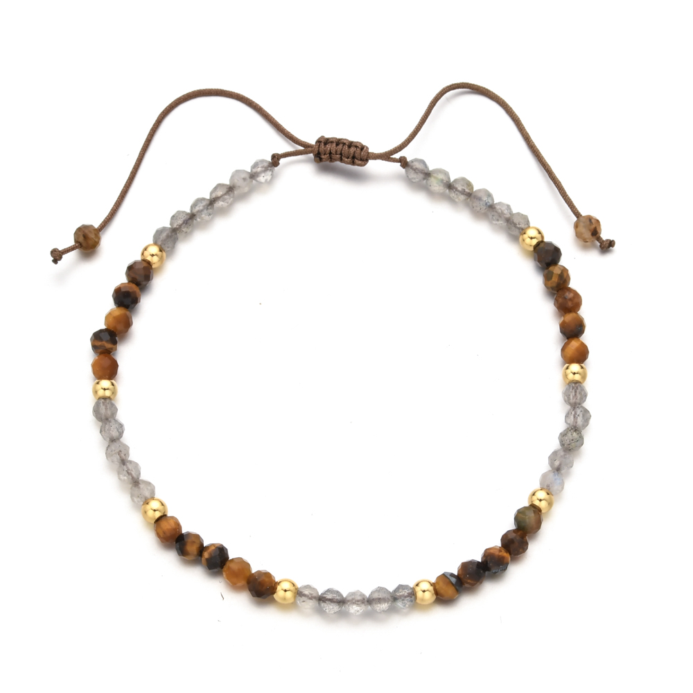 Pulsera trenzada de cuentas de - Yoga Fitness Tracker reseña y precio