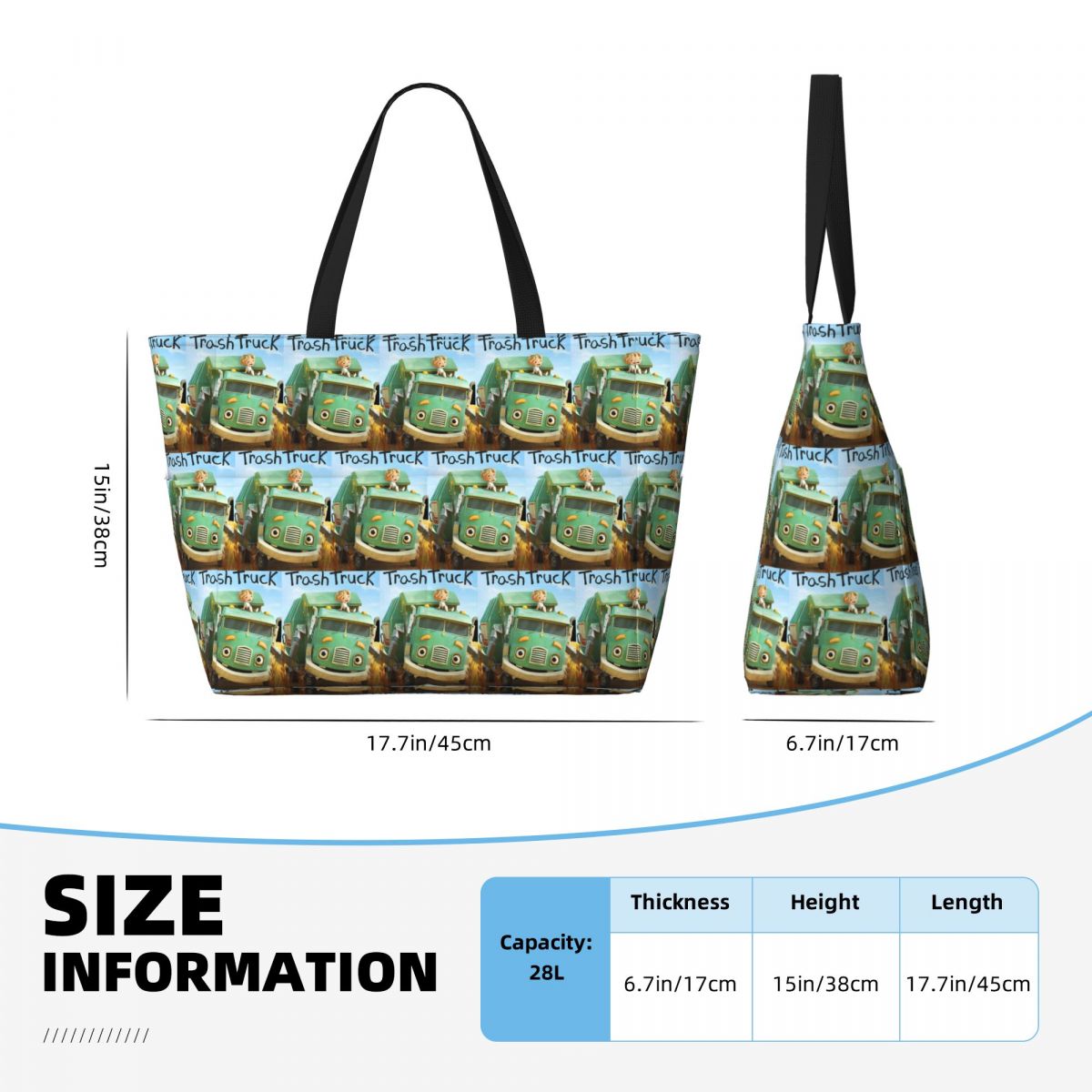 Hank And Trash Truck-Bolso de  - Yoga Fitness Tote reseña y precio