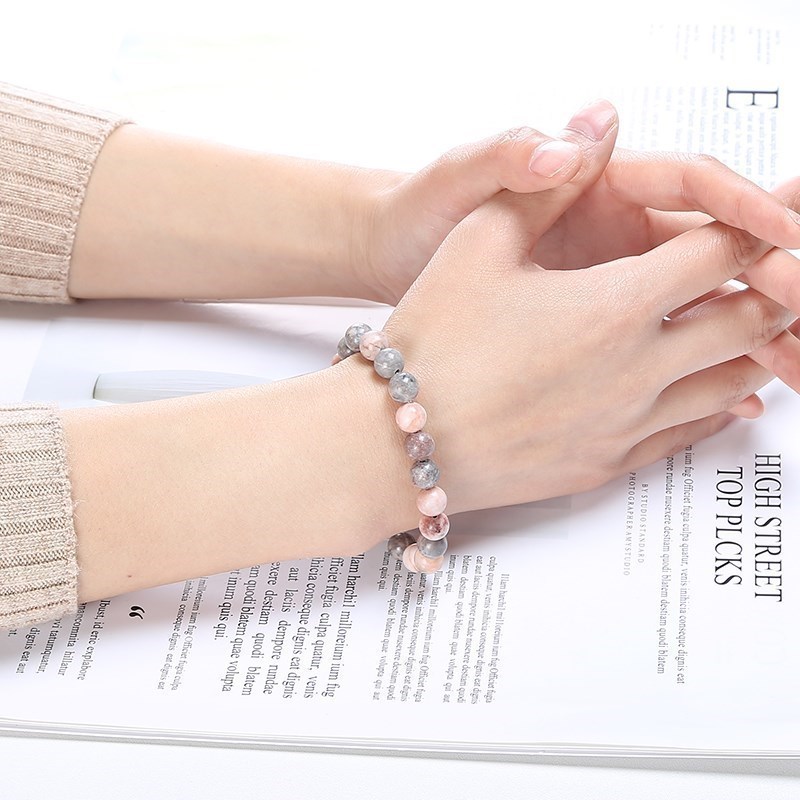 JD-pulsera de cuentas de piedr - Yoga Fitness Tracker reseña y precio