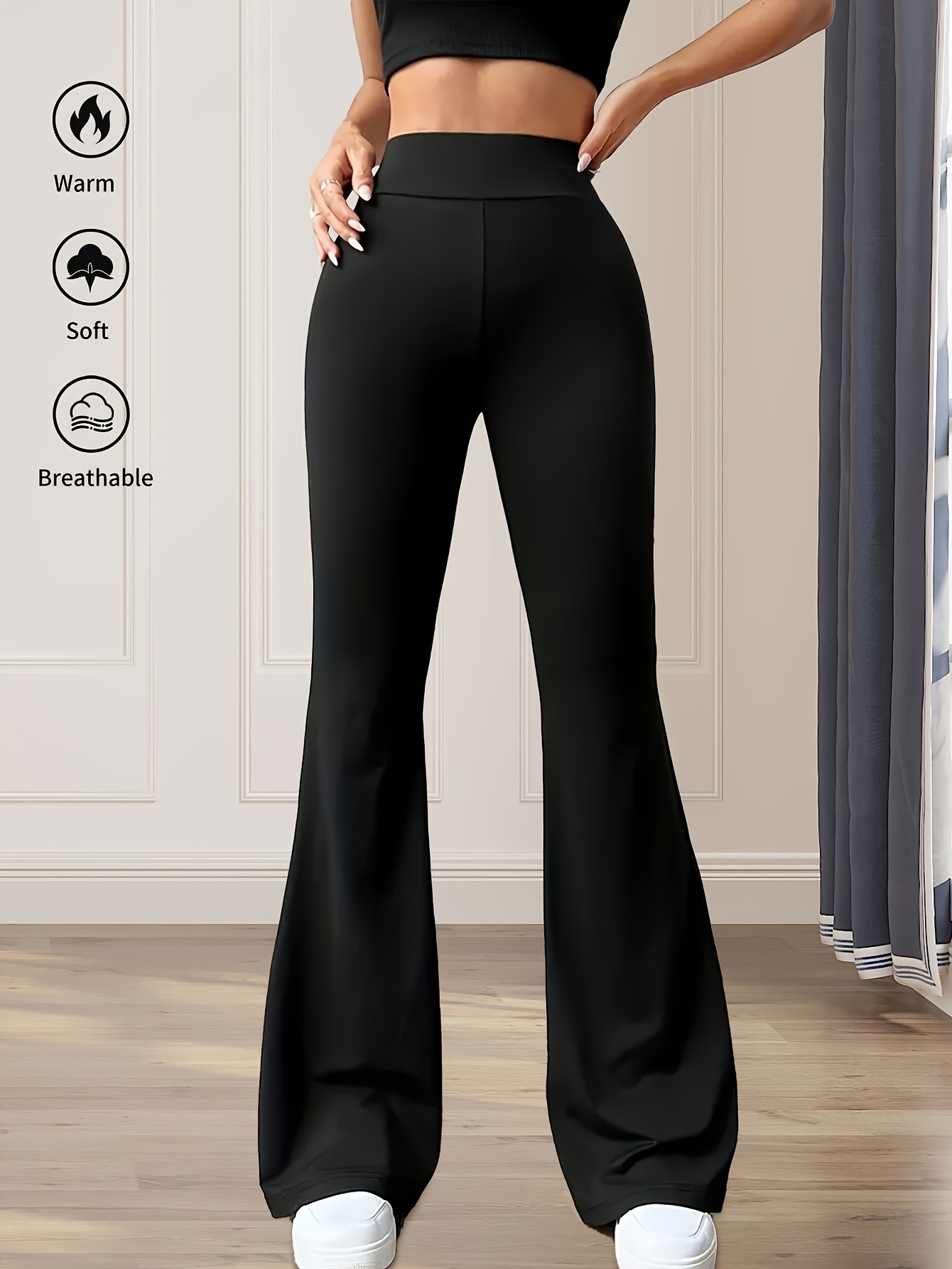 Pantalones de Yoga de Cintura  - Yoga Fitness Com reseña y precio