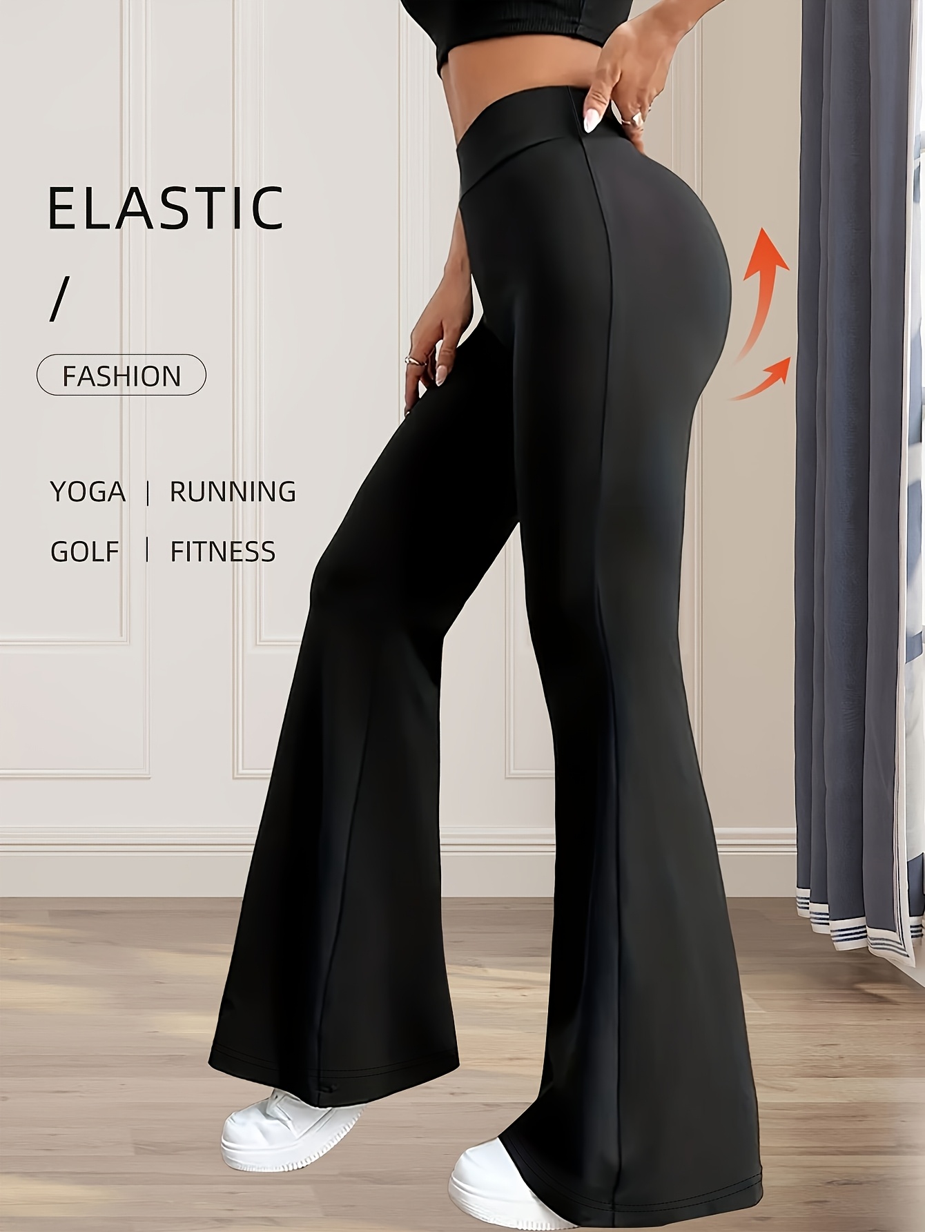 Pantalones de Yoga de Cintura  - Yoga Fitness Com reseña y precio
