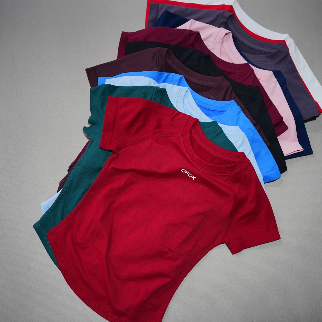 DFDK Camiseta elástica ajustad - Yoga Daily Fitness reseña y precio