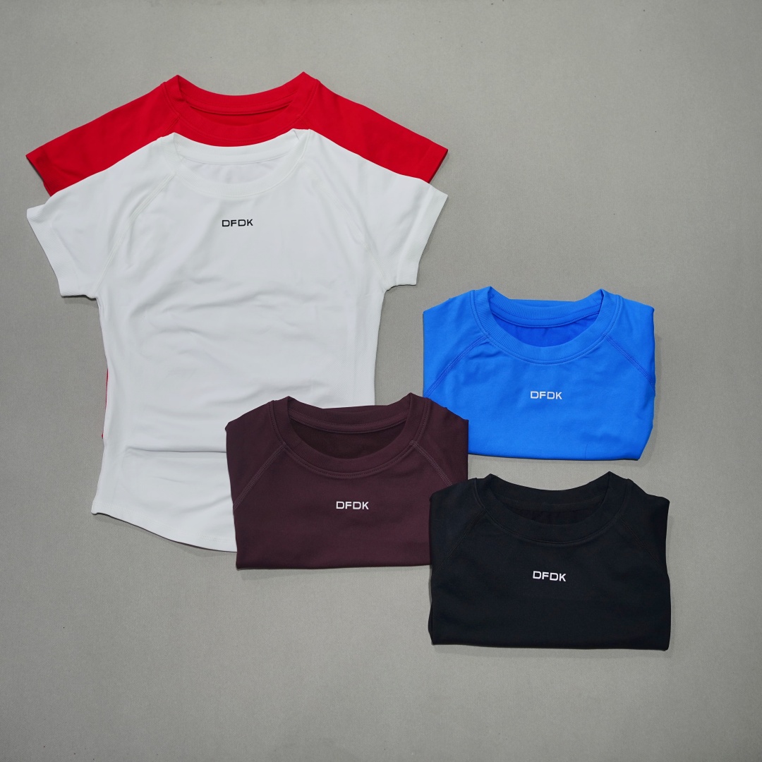 DFDK Camiseta elástica ajustad - Yoga Daily Fitness reseña y precio