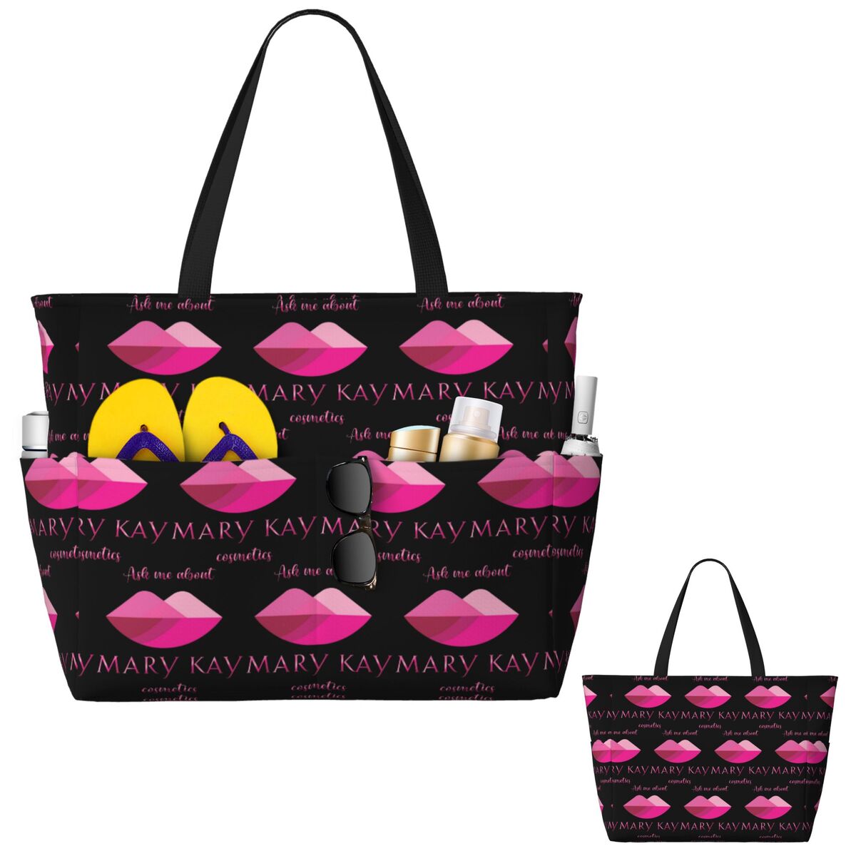 Bolsa de Playa Mary Kay Cosmet - Yoga Fitness Tote reseña y precio