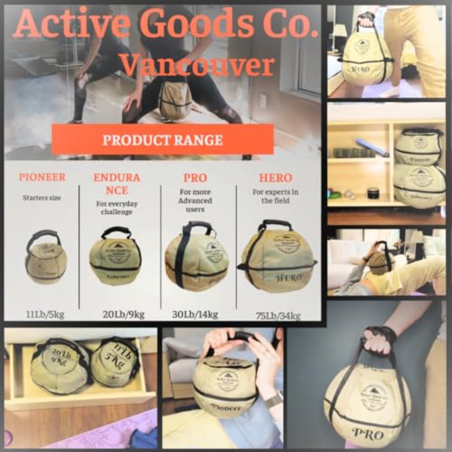 Bolsa de arena tipo kettlebell - Kettlebell reseña y precio