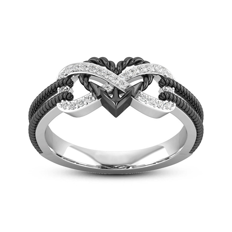 Anillos de corazón de Color or - Yoga Fitness Tracker reseña y precio