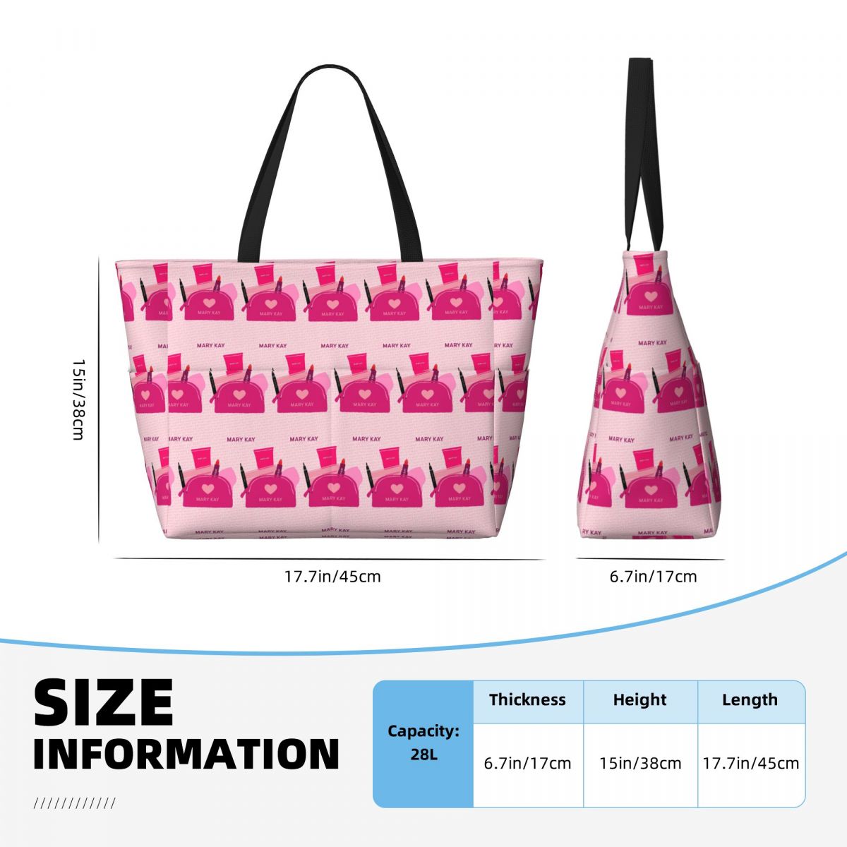 Bolso de playa Mary Kay, bolso - Yoga Fitness Tote reseña y precio