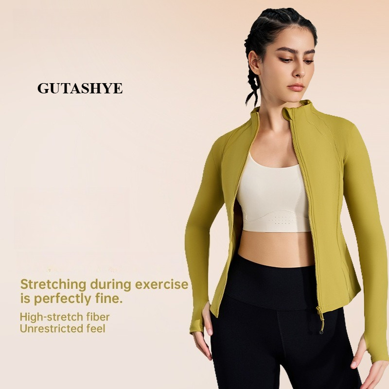 Chaqueta de yoga de manga larg - Yoga Daily Fitness reseña y precio