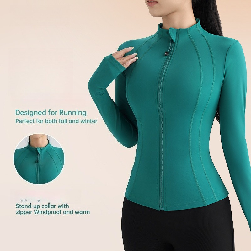 Chaqueta de yoga de manga larg - Yoga Daily Fitness reseña y precio
