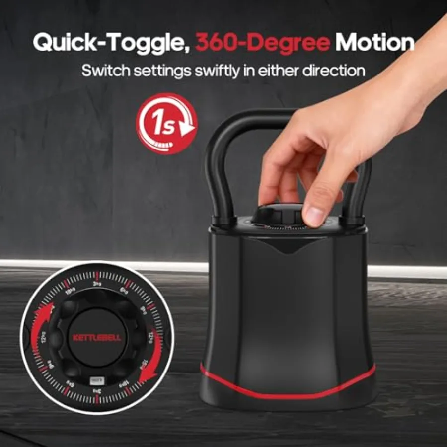 Kettlebell Ajustable para Gimn - Kettlebell reseña y precio