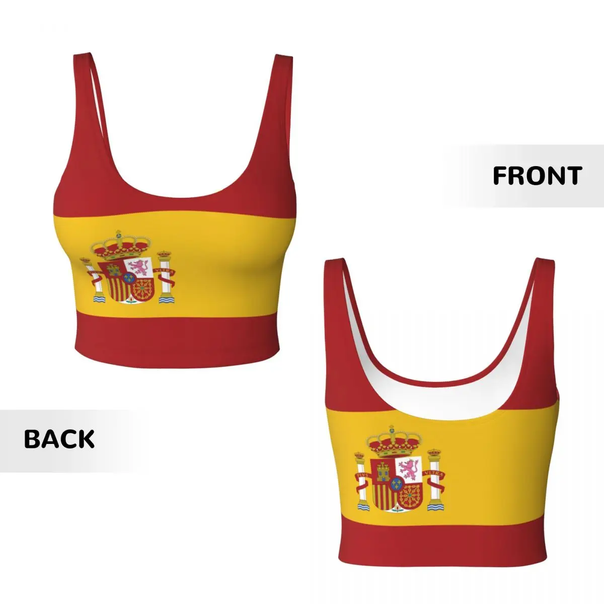 Tops básicos con bandera de Es - Yoga Và Fitness reseña y precio