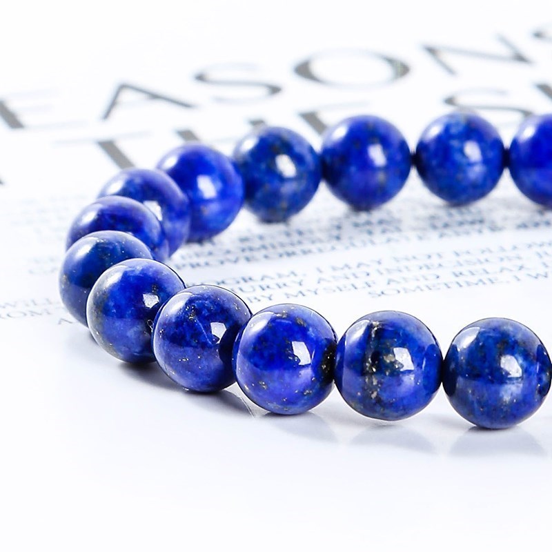 JD-pulsera de cuentas de lapis - Yoga Fitness Tracker reseña y precio