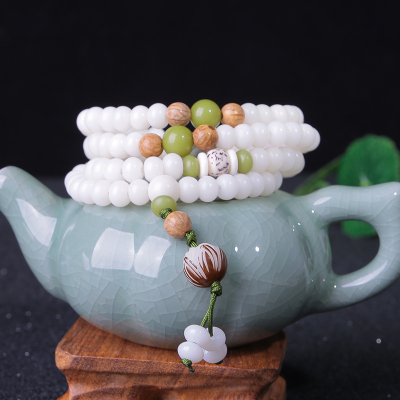 Pulsera de Jade blanco Bodhi R - Yoga Fitness Tracker reseña y precio