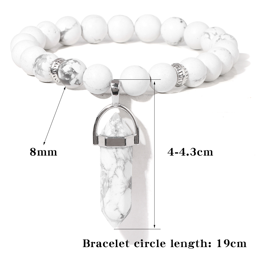 Pulsera de piedra de ojo de ti - Yoga Fitness Tracker reseña y precio