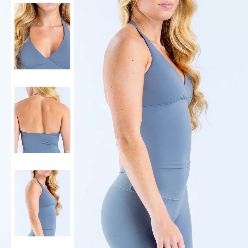 SEEKSUC Chaleco Halter con Cue - Yoga Fitness Com reseña y precio